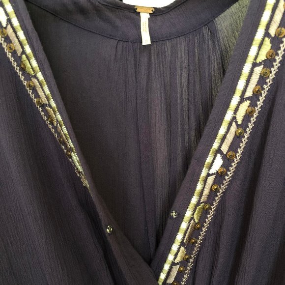 Free People Stitch Up Your Heart Beaded Tunic - Picture 6 of 12